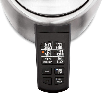 Hamilton Beach 41025 Electric Variable Temperature Stainless Steel Tea Kettle