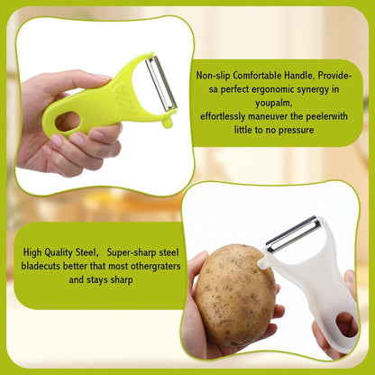 20 Pack Vegetable Peeler Bulk with Sharp Blade, 5 Colors Potato Peelers for Kitchen, Dual Blade Y Peeler with Ergonomic Grip for Potatoes Carrots Fruit, Peeling Tools for Kitchen Restaurant