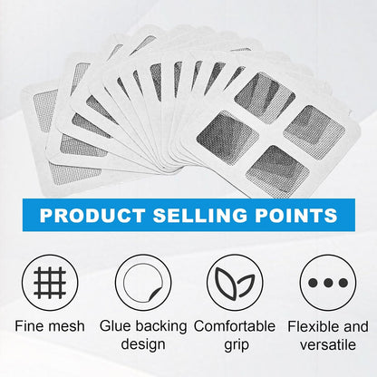 50Pcs Disposable Shower Drain Cover Hair Catcher, Disposable Floor Drain Sticker, Suit Sewer Filter Screen, Bathroom, Bathtub, Kitchen, Sink Floor Stickers