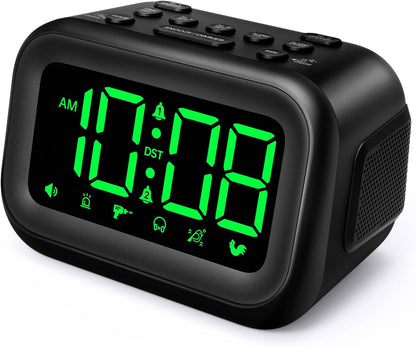 AuroraCalm Extra Loud Alarm Clock: 115dB On-Time Wake-Up
