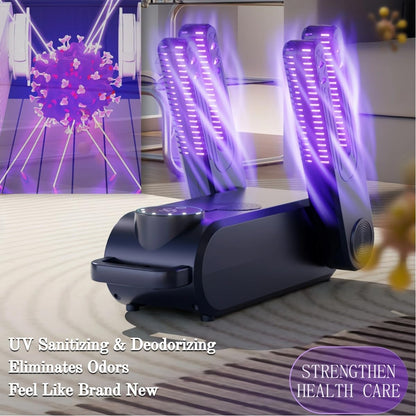 Boot Dryer and Shoe Dryer-360° Surround Air Fast Drying for Work Boots,Sneakers,Gloves,Aromatherapy Function