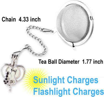TeaSanavie 2 Pack Halloween Themed Tea Infuser - Gothic Loose Leaf Tea Steeper with Black Raven & Skull Butterfly Charm, 304 Stainless Steel, Perfect Spooky Tea Gift