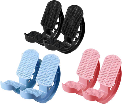 2 Calf Stretch Wheel Foot Rocker Board Indoor Leg Massager Foot Stretcher Rocker for Body Flexibility and Muscle Relaxation