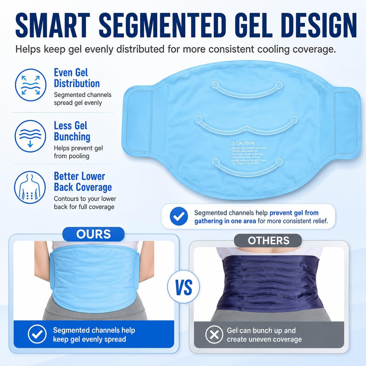 Neck and Shoulder Ice Pack for Pain Relief, Extra-Large Reusable Hot & Cold Gel Wrap, Therapy for Rotator Cuff, Muscle Spasms, Swelling, Surgery Recovery – Long-Lasting Cold Compress