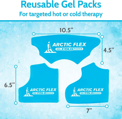 Arctic Flex Gel Replacement Packs - Ice Packs Reusable for Elbow Ice Brace