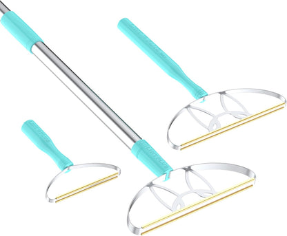 Deep Cleaner Pro Pet Hair Remover-Special Cat Hair Remover Multi Fabric Edge and Carpet Rake Scraper by LINTPLUS-Dog Hair Remover for Rugs,Couch & Pet Towers-Easy to Every Hair!