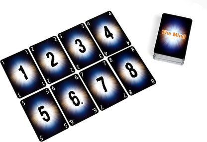 Pandasaurus Games The Mind - Family-Friendly Board Games - Game Night - Card Games for Adults, Teens & Kids (2-4 Players)