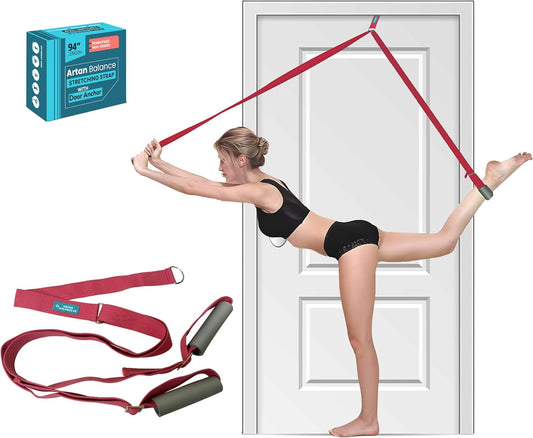 Artan Balance Stretching Straps for Flexibility, Balance, and Leg Stretching – Multiple Styles for Yoga, Ballet, Dance, Gymnastics & Physical Therapy