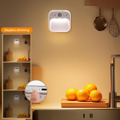DAMI Motion Sensor Night Lights Rechargeable with Timer, Battery Cabinet Light with 3 Color Temperatures Stepless Dimming, Magnetic Closet Light for Travel, RV, Cruise Essentials 2026
