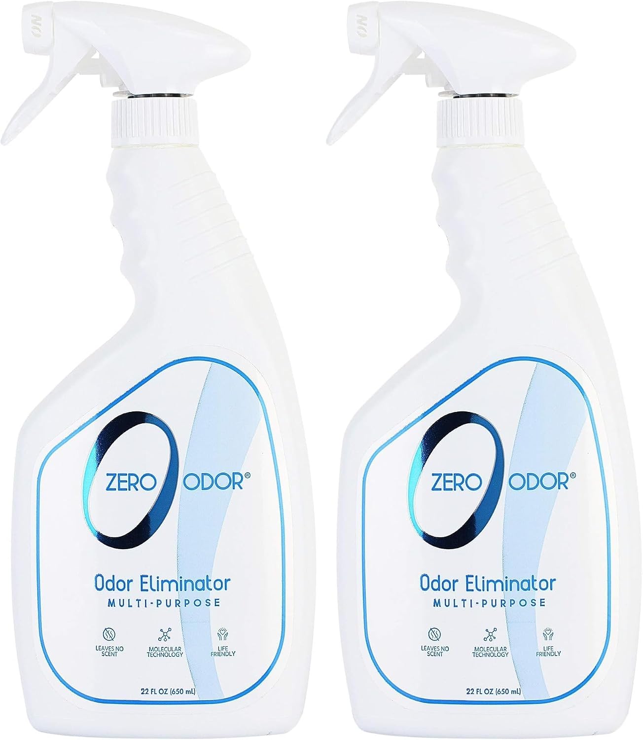 Zero Odor Multi-Purpose Odor Eliminator, Fabric & Room Deodorizer, 16 oz | Odor Eliminator Spray for Closet, Bathroom, Basement, Trash & Upholstery, Air and Surface use
