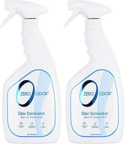 Zero Odor Multi-Purpose Odor Eliminator, Fabric & Room Deodorizer, 16 oz | Odor Eliminator Spray for Closet, Bathroom, Basement, Trash & Upholstery, Air and Surface use