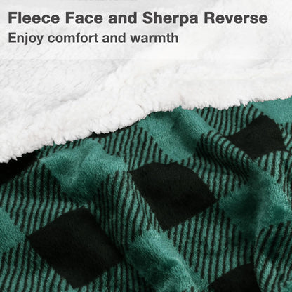 Catalonia Wearable Blanket with Sleeves & Foot Pocket for Adults | Soft Fleece Throw Wrap with Hands-Free Comfort, Perfect for Reading, TV Time & Relaxing, Christmas Gift for Women & Men