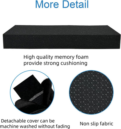 SPRING SEAON Wheelchair Armrest Pads Covers Fuzzy Desk Chair Arm Pads Soft