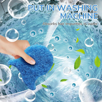 6PCS Washing Machine Hair Filter Mesh Bags, Floating Washing Machine Filter Bags, Reusable Lint Catcher for Washing Machine, Washing Machine Lint Catcher for Laundry (Mix,E)