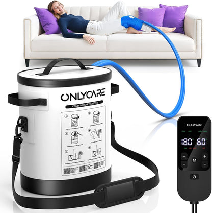 ONLYCARE Cold Therapy Machine, Ice Machine for Knee After Surgery