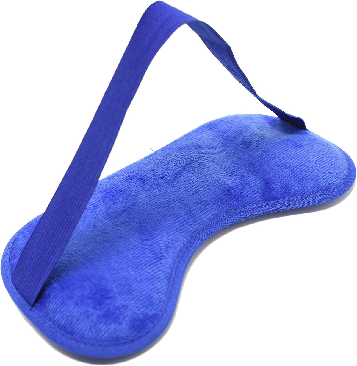 Eye See Plush Gel Eye Mask for Puffy Eyes, Blue - Cold Eye mask to Treat Dark Circles, Sinuses, Dry Eyes, and for Allergy Relief - Microwave Safe for Heat Therapy