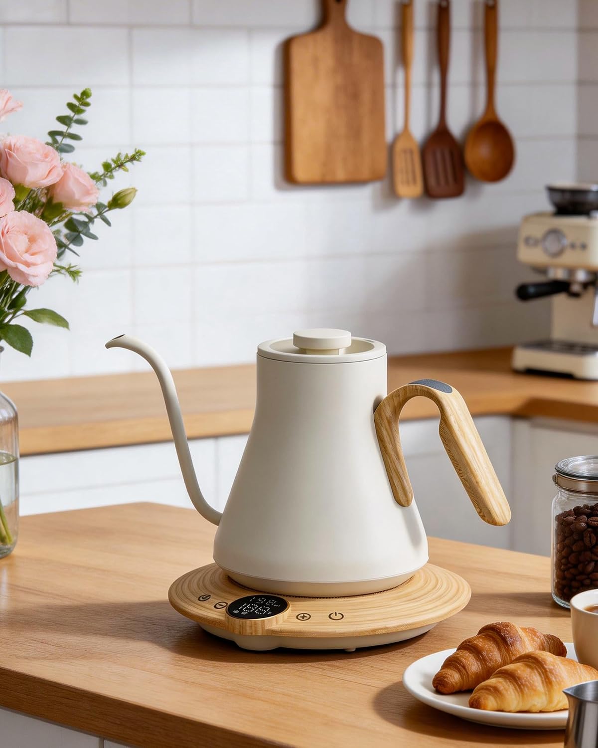 Cocinare FLOW B9 Gooseneck Electric Kettle ±1°F Temperature Control