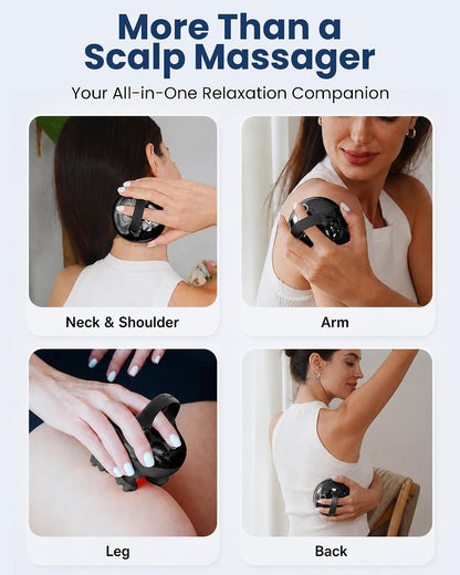 COMFIER Scalp Massager for Hair Growth, Electric Head Massager, Tangle-Free
