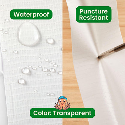 ECOHomes Window Weather Sealing Tape (2 Inch Wide x 90 Ft, Clear) | Weather Stripping Tape, To Stop Drafts Through Window Gaps and AC Units, Insulation Seal for Home and Air Conditioners