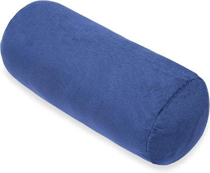1 MIDDLE ONE Round Cylinder Bolster Pillow with Removable Cooling Cover, Tube Roll Cervical Pillow for Head, Neck, Back and Legs Support, 13"x 6", Grey