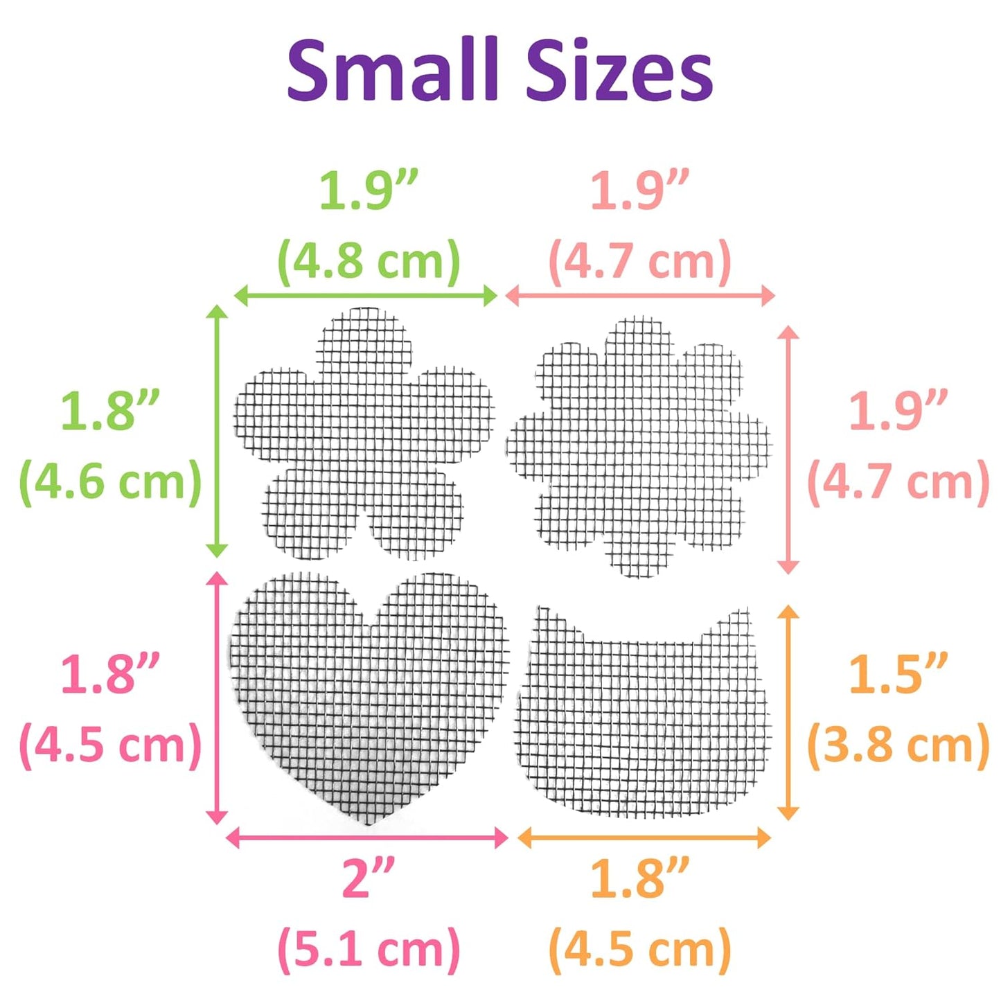 Cute Window Screen Repair Kit (10 Sheets) Mesh Screen Patch Tape for Windows