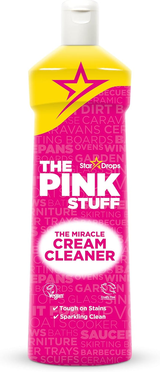 The Pink Stuff Miracle Cream Cleaner, 16.9 Fl Oz