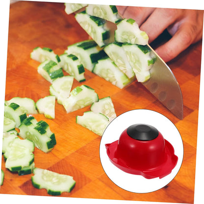 Food Grater Finger Guard Multi-functional Food Safety Holder for Slicing Vegetables Easy to Clean for Potatoes Onions Cheese and Fruits