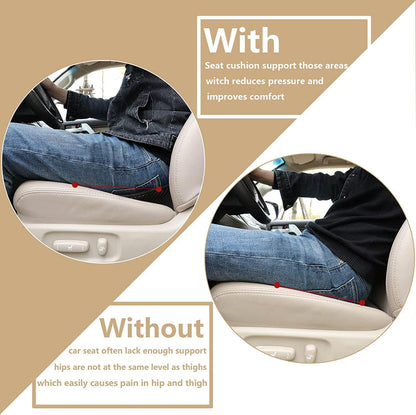 Livtribe Car Seat Cushion, Comfortable Wedge Seat Cushions for Long Driving