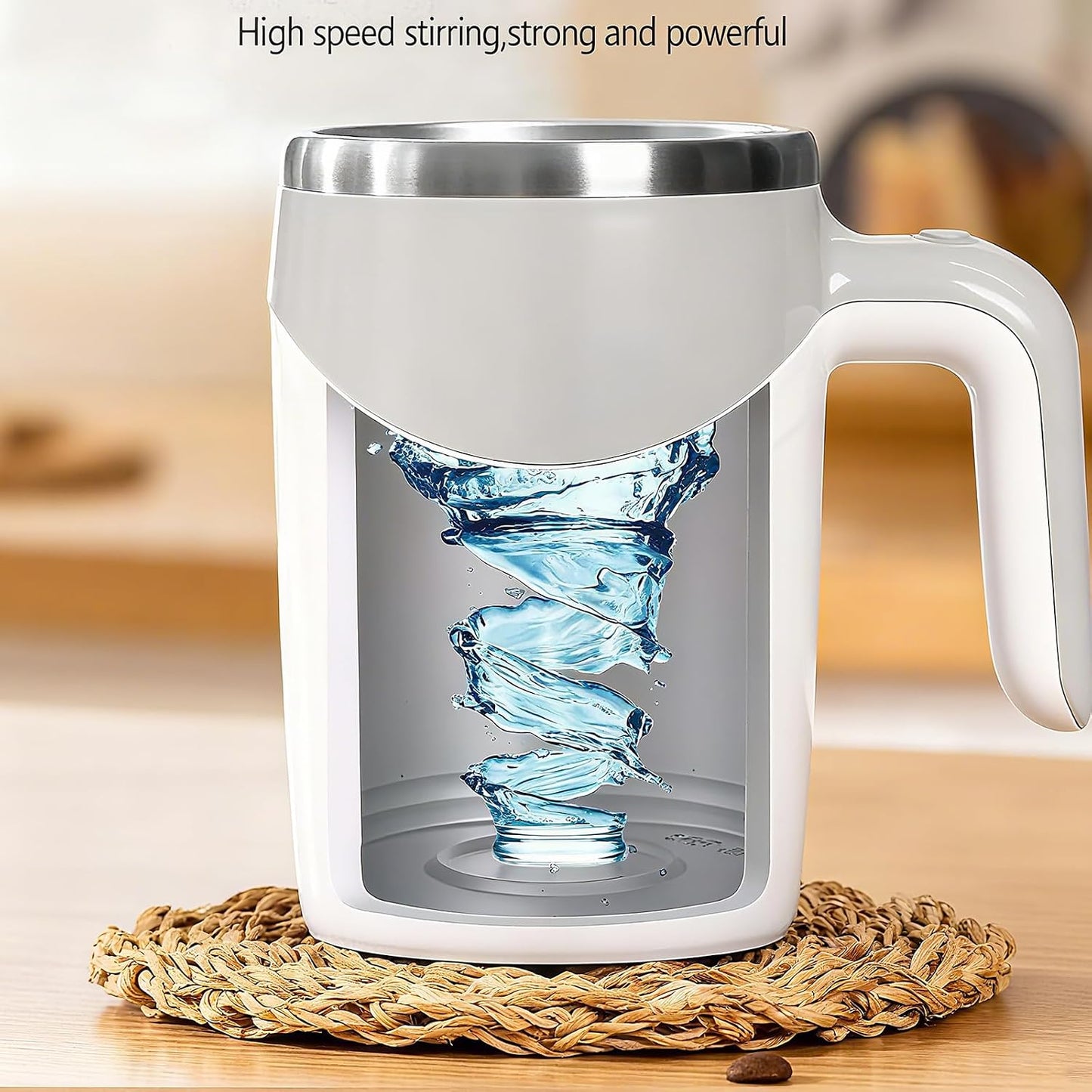 Portable 16OZ Insulated Tumbler with Magnetic Tea Infuser, Water Bottle | Stainless Steel, BPA-Free, Magnetic Detachable Strainer, One-Touch Brewing, For Loose Leaf Tea, Gift for Men & Women