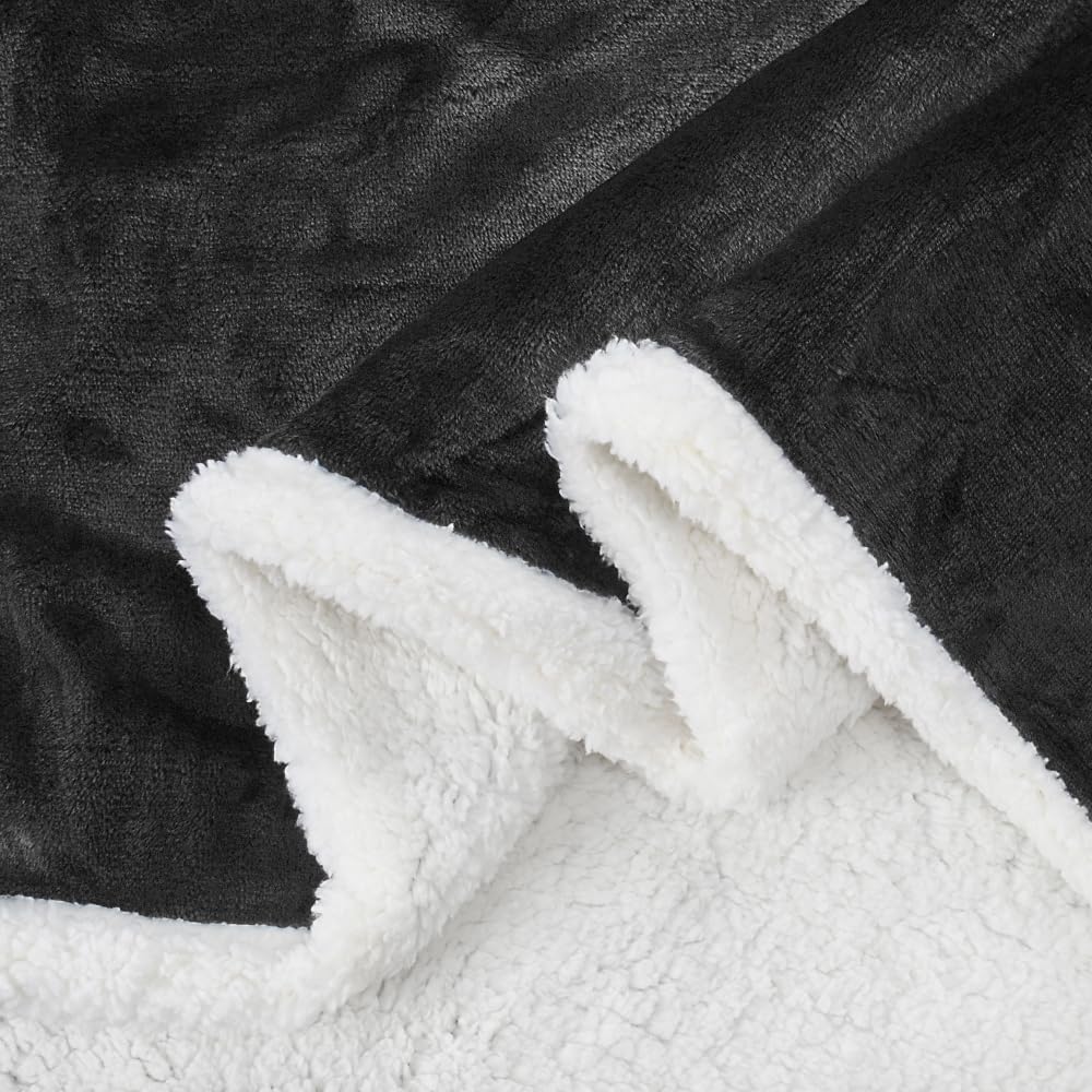 Catalonia Sherpa Wearable Blanket with Sleeves Arms