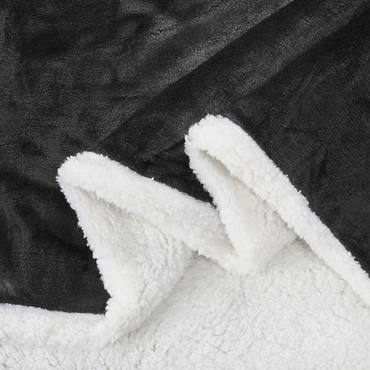 Catalonia Sherpa Wearable Blanket with Sleeves Arms
