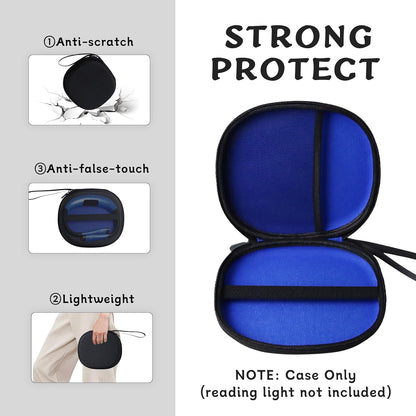 Case for Book Reading Light Compatible with Glocusent & Gritin