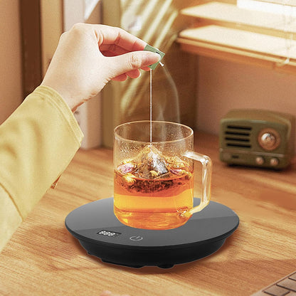 Coffee Warmer for Desk Auto Shut Off, Smart Coffee Mug Warmer with 3 Speed Heat, Electric Coffee Cup Warmer for Desk, USB Mug Warmer for Desk, Coffee Warmer Plate for All Cups Coffee Tea Milk Beverage