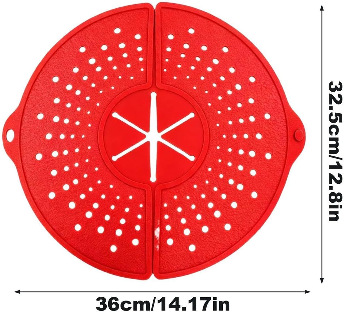 Splatter Guard for Frying Pan Foldable Silicone Cover
