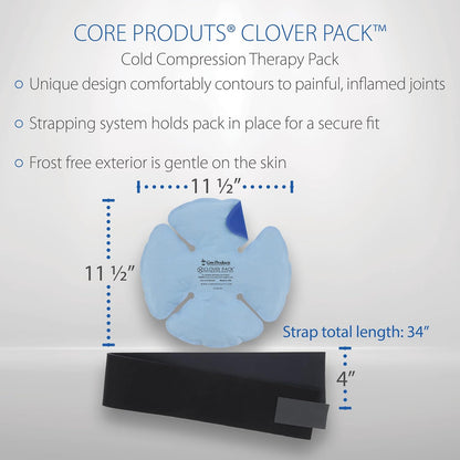 Reusable Hot & Cold Therapy Pack for Knee, Back, Shoulder & Ankle Pain (Cervical - 6 x 20 inch)