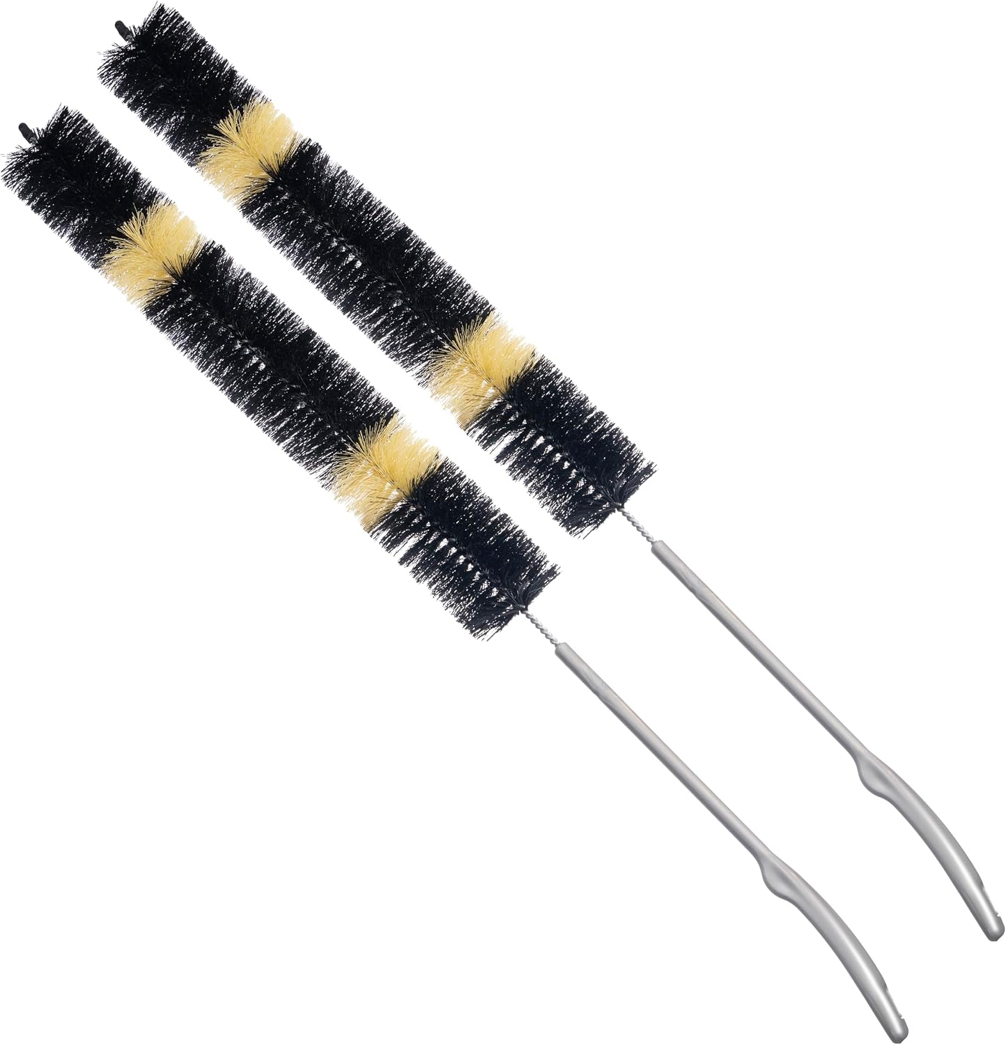 KONEX 30 Inch Long Dryer Lint Brush Vent Cleaner | Heavy-Duty Flexible Radiator Brush | Dryer Vent Trap | Bendable for Your Appliance Care Home Essentials (Pack of 2)