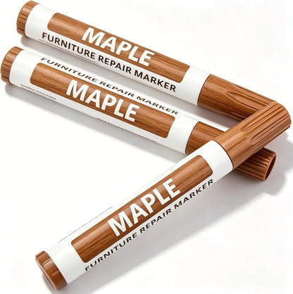 Wood Furniture Repair Pen Fix Scratches Floor Cabinet Table Door(WALNUT) | Restore floors! Top wood stain pen & furniture scratch repair markers. Ideal wood markers for scratches on doors & tables.