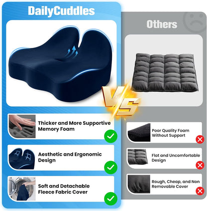 Seat Cushion, Chair Cushions, Memory Foam Office Chair Cushion