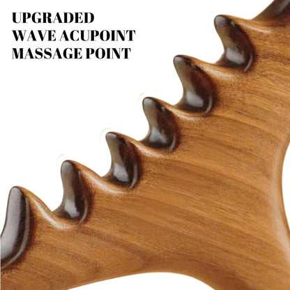 Wooden Foot Acupressure Reflexology Massager