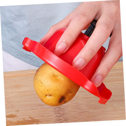 Food Grater Finger Guard Multi-functional Food Safety Holder for Slicing Vegetables Easy to Clean for Potatoes Onions Cheese and Fruits