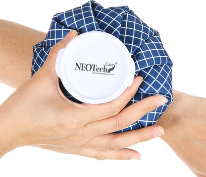 Neotech Care Ice Bag with Screw Top Lid (Smiley Face Design, 8 inch)