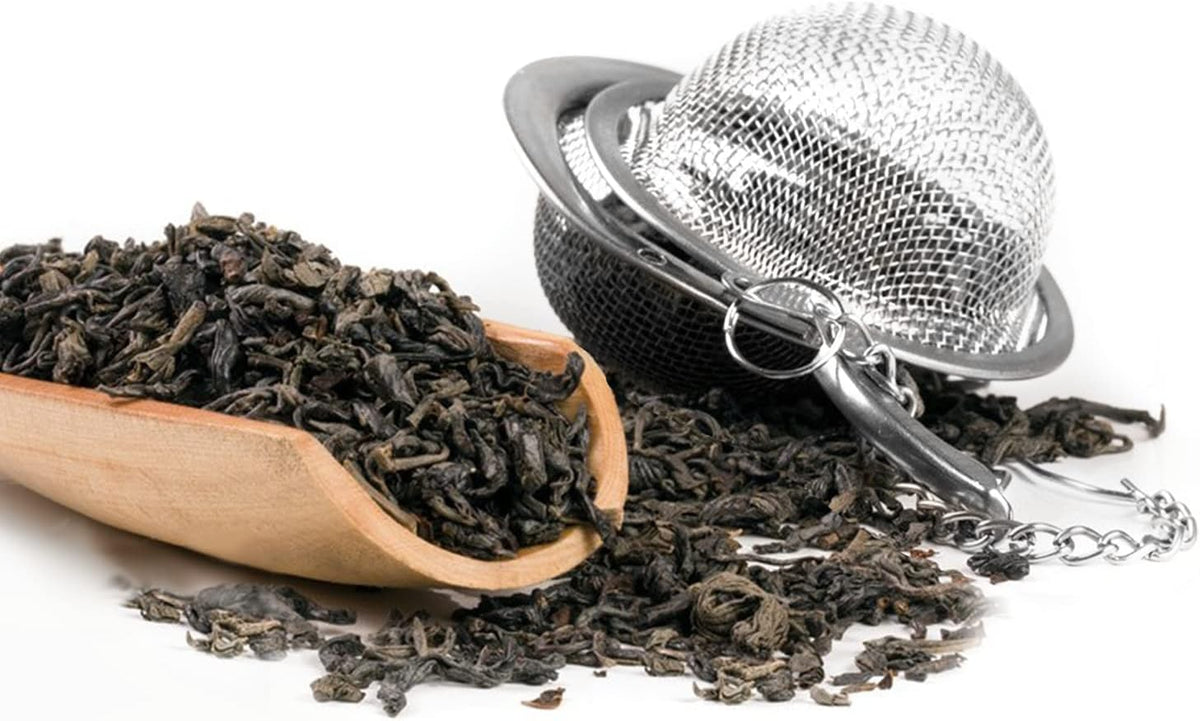 Fu Store 2pcs Stainless Steel Mesh Tea Ball 2.1 Inch Tea Strainers