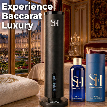 ScentHorizon Monaco MC01 Hotel Diffuser Oil Refill, 5.07 oz (150 ml) | Notes Bergamot, Jasmine & Violet, Wood & Musk | Luxury 5-Star Hotel Fragrance | Waterless
