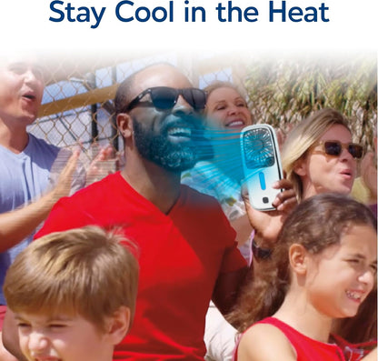 Arctic Air Pocket Chill Handheld Mini Fan, Portable Personal Cooling Fan