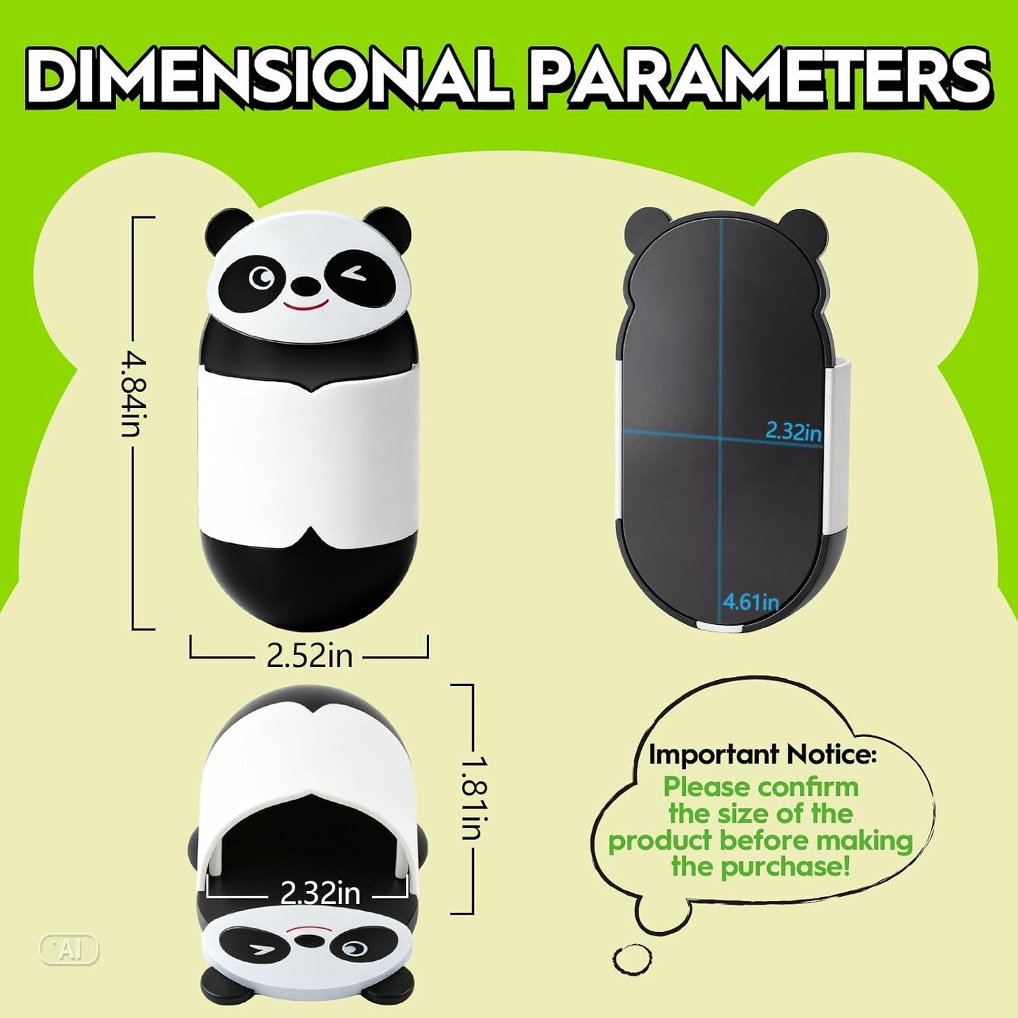 KITANIS Cute Ladybug Magnetic Pen Holder,2 Pack Magnetic Dry Erase Marker Holder,Magnet Storage Marker Pen Pencil Organizer for Refrigerator,Whiteboard,Locker Accessories