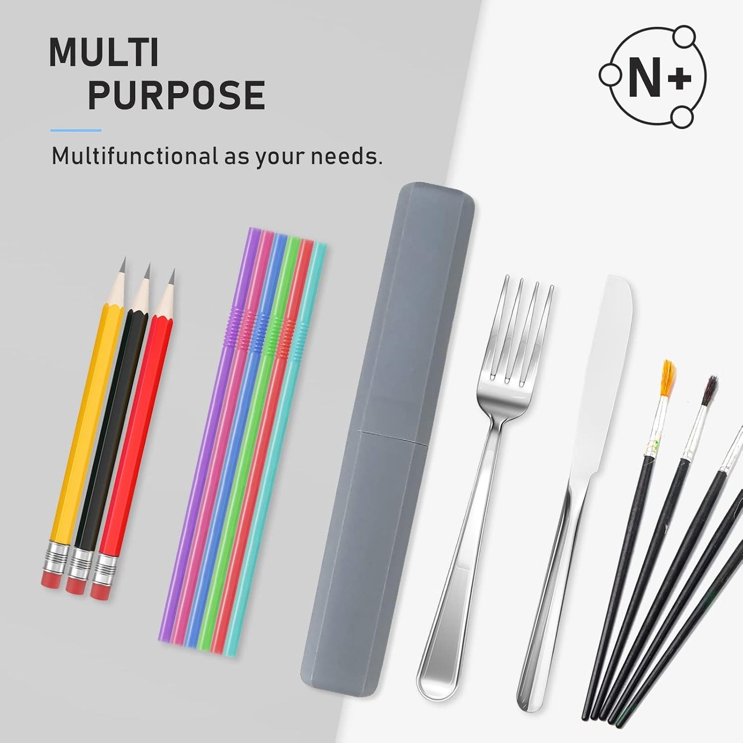 Mulbozy 4 Packs Portable Travel Toothbrush Case, Breathable Plastic Toothbrush Holder for Home, Travel, Business, Camping, School