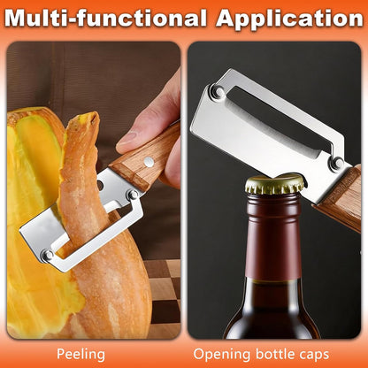 2Pack Multi Functional Vegetable Peeler with Container & Bottle Opener