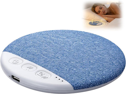 Bluetooth Pillow Speaker for Sleeping, Mini Portable Under Pillow Speaker with White Noise Timer Wireless Sleep Aid, Sleep Pillow Speaker with Bluetooth 6.0, for Bedtime Music