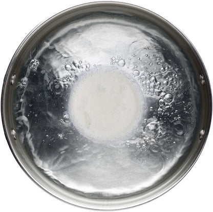 HIC Kitchen Pot Minder Boil Disc, Natural Stoneware, Boiling Pot Design