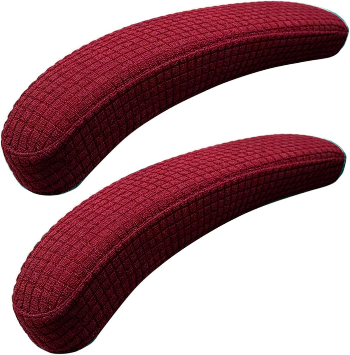 Melaluxe Office Chair Armrest Covers, Stretchable Removable Washable Chair Arm Covers, Elastic Desk Computer Gaming Chair Arm Rest Protector Slipcovers (Black)